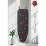 Özbience Isıya Dayanıklı Keçeli Ütü Masası Kılıfı 114X36 cm - Açık Bej - Seçenek 1