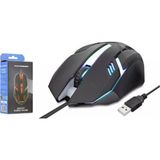 Özbience Kablolu G20 Mouse USB Ledli 1600 Dpı, Yüksek Performanslı Oyun Aksesuarı - 0 RH (+) Siyah - Seçenek 1