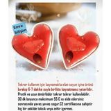 Özbience Kalp Şekilli Cep Isıtıcılar, Sihirli Jel Isıtıcı Çift Paket - (Kenya)Black-TrueWhite - Seçenek 1