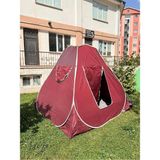 Özbience Katlanabilir 8-10 Kişilik Kamp Çadırı, Kolay Kurulum, 6 M² - Altın - Turkuaz