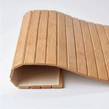 Özbience Katlanabilir Bambu Koltuk Kenarı ve Kolçak Tepsisi 32X45CM - Ahşap - Ceviz - Seçenek 1