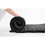 Özbience Katlanabilir Taşınabilir Yatak 8 Cm, Karavan ve Kamp Yatağı 90X190 - Seçenek 1 - Altın - Gri