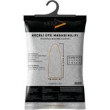 Özbience Keçeli Ütü Masası Kılıfı 55X128 Cm, Koruyucu ve Şık Tasarım - Altın - Seçenek 1