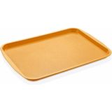 Özbience Kırılmaz Servis Tepsisi 27X36CM, Dayanıklı ve Şık Tasarım - Altın - Seçenek 1