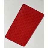 Özbience Kırmızı Silikon Ütü Altlığı, Yanmaz ve Yapışmaz, Ütü Masası Kılıfı - Seçenek 1