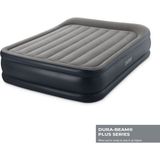 Özbience Konforlu Çift Kişilik Dura-Beam Plus Şişme Yatak 152X203X42 cm - Seçenek 1 - Altın - Gri