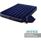 Özbience Konforlu Çift Kişilik Şişme Yatak ve Kamp Seti 137X191X25 cm - Seçenek 1