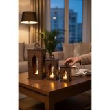 Özbience LED Ramazan Feneri 10X20 cm Pilli Dekoratif Hediye - 10 x 20 cm