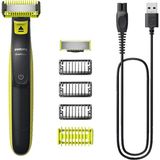 Özbience Lime Yeşili ve Siyah Oneblade Yüz ve Vücut Şekillendirici, Çok Amaçlı Kullanım - Seçenek 1