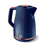 Özbience Mavi 3000W Su Isıtıcı Kettle, 1.7l, Hızlı ve Güçlü Performans - Ahşap - Ceviz