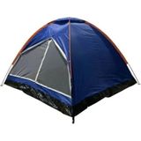 Özbience Mavi 4 Kişilik Hafif ve Dayanıklı Kamp Çadırı 200 x 200 x 135 cm Su Geçirmez Özellikte - Ahşap - Ceviz