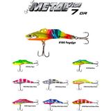 Özbience Metal Vibe 45MM 7g Vibra Jig Yemi, Balıkçılık Için Mükemmel Seçenek - Ahşap - Bej - Seçenek 1