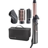 Özbience Metalik Gri Curl & Straight Saç Şekillendirme Seti AS8606 - Altın - Seçenek 1