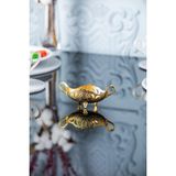 Özbience Mini Metal Gondol Şekerlik, Şık ve Pratik Masa Dekorasyonu Aksesuarı - 05S-Sarı - Seçenek 1