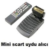 Özbience Mini Scart Uydu Alıcı ile Net Görüntü ve Üstün Ses Kalitesi - Açık Bej