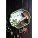 Özbience Orman Temalı Dekoratif Tepsi 28X33 Cm, Şık ve Kullanışlı Ev Aksesuarı - Ahşap - Seçenek 1