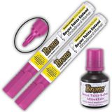 Özbience Pembe Yazı Tahta Kalemi Doldurulabilir ve Silinebilir, 30 ml Mürekkep Seti - 001-Renkli - Seçenek 1