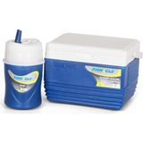 Özbience Pratik 2'li Buzluk ve Termos Seti, 4,5l ve 1l, Dayanıklı ve Şık Tasarım - Ahşap - Ceviz