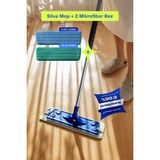 Özbience Pratik Ultrafiber Mop Seti – Islak ve Kuru Temizlik Için Ideal - Ahşap - Seçenek 1