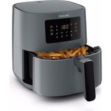 Özbience Pratik ve Şık Airfryer 5000 Serisi Uzaktan Bağlantılı - Altın - Gri