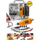 Özbience Pro 163 Parça Hobi Gravür ve Mini Taşlama Seti, Pvc Çantalı, Ayarlanabilir - Seçenek 1