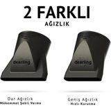 Özbience Profesyonel Fön Makineleri Için Uyumlu Dar ve Geniş Başlık Uygunluğu - Ahşap