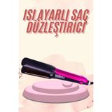 Özbience Profesyonel Seramik Kaplama Saç Düzleştirici, 4 Kademe, 220°C, Yüksek Isı - Açık Bej - Seçenek 1