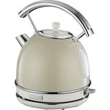 Özbience Retro Tasarımlı 1.7l Vanilya Renkli Su Isıtıcısı, Şık ve Kullanışlı