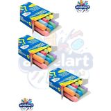 Özbience Robercolor Tebeşir Karışık Renkli 10'lu, 3 Kutu, Yaratıcı ve Eğlenceli Kullanım - 001-Renkli - Seçenek 1