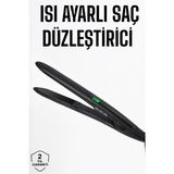 Özbience Saç Düzleştirici Seramik Kaplama ve Keratin Bakım Seti, Parlak ve Pürüzsüz Saçlar - Açık Bej - Seçenek 1