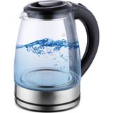 Özbience Şeffaf Cam Kettle, Modern ve Şık Tasarım, Kolay Kullanım - Ahşap