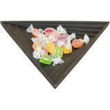Özbience Şekerlik Siyah Sunumlik Drajelik Dekoratif Tabak 14 Cm, Şık ve Modern Tasarım - 0 - Siyah - Seçenek 1