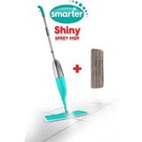 Özbience Shiny Sprey Mop Yedek Temizlik Paspası Seti, Kolay ve Hızlı Temizlik - Cappuccino - Seçenek 1
