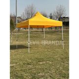 Özbience Şık 300X300 Güneş Koruyucu Gazebo Tente, Bahçe ve Dış Mekan Kullanımı - Altın