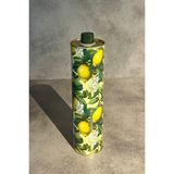 Özbience Şık 750 ml Kapaklı Metal Silindir Zeytinyağı Tenekesi, Ev Dekorasyonu - Seçenek 1