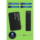 Özbience Sınırsız Tv Paketi Uydu Alıcısı, Bluetooth Kumandalı, Hd, Kablosuz, Canlı Yayın - Ahşap