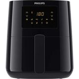 Özbience Siyah Essential Airfryer Fritöz 1400W, 4,1l, LED Ekran, 7 Ön Ayar, Yağ Azaltma - Ahşap