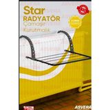 Özbience Star Radyatör Çamaşır Kurutmalık, Katlanabilir ve Pratik Kullanım - Ahşap - Seçenek 1