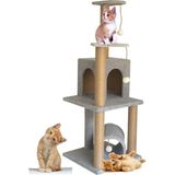 Özbience T-06 Kedi Oyun ve Tırmalama Evi, Eğlence Dolu Tasarım - Seçenek 1