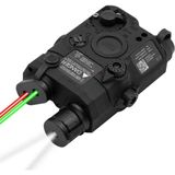 Özbience Taktik Peq-15 Pil Kılıfı ve LED El Feneri Kırmızı/yeşil Nişangah - Seçenek 1