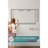 Özbience Taşınabilir Yazı Tahtası, Yüzeye Zarar Vermeyen Akıllı Kağıt - Afrika - Seçenek 1