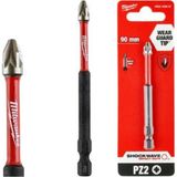 Özbience Tornavida Ucu Pz2 90MM, Çok Amaçlı Vidalama ve Matkap Ucu Seti - Seçenek 1