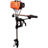 Özbience Turbo Motorlu Tırpan 4.2hp, Güçlü ve Dayanıklı Tekne Motoru - Cappuccino - Seçenek 1