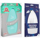 Özbience Turkuaz Ütü Altlığı ve Masası Kılıfı 50 x 135 Cm, Şık ve Kullanışlı Ürün - Seçenek 1