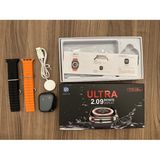 Özbience Ultra 49MM Akıllı Saat, Ios ve Android Destekli, Çift Kordon, T800 Pro - Seçenek 1 - Ahşap