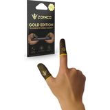 Özbience Ultra Hassas Profesyonel E-Spor Parmak Eldiveni, Gold Edition - (Kenya)Black-TrueWhite - Seçenek 1