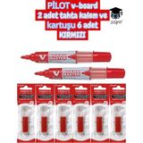 Özbience V-Board Seti: 2 Tahta Kalem ve 6 Kartuş, Yaratıcı ve Eğlenceli Kullanım - 234-Krem - Seçenek 1