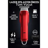 Özbience Vücut Tıraş Makinesi, Lazer-Epilasyon Öncesi Kullanım, Temiz ve Pratik - Seçenek 1