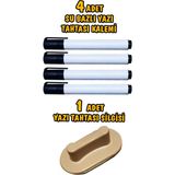 Özbience Yazı Tahtası ve Kalem Seti, Yaratıcı ve Eğlenceli Yazma Deneyimi - 0 - Siyah - Seçenek 1