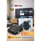 Özbience Yüksek Çözünürlüklü Wifi Uydu Alıcısı, HDMI ve USB ile Medya Deneyimi - Açık Bej